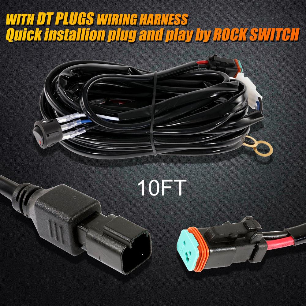 12 Inch 5D-PRO Series 12000LM Spot Beam Off Road Led Light Bar