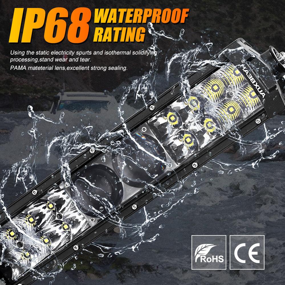 12 Inch 5D-PRO Series 12000LM Spot Beam Off Road Led Light Bar