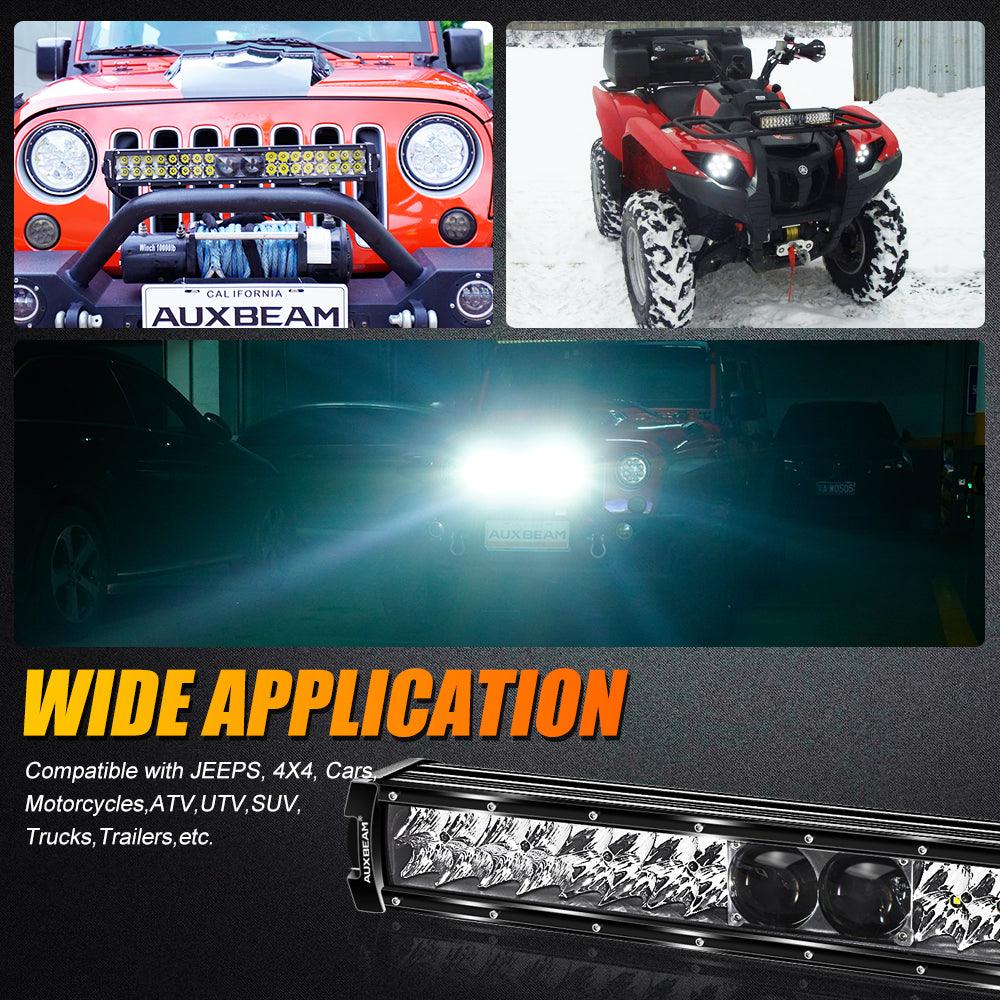 22 Inch 5D-PRO Series 22000LM Spot Beam Off Road Led Light Bar
