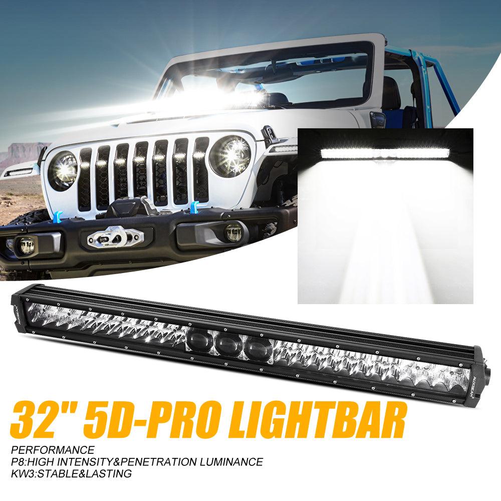 32 Inch 5D-PRO Series 33000LM Spot Beam Off Road Led Light Bar