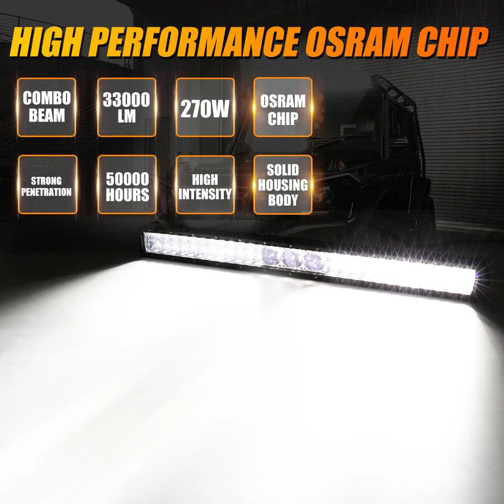 32 Inch 5D-PRO Series 33000LM Spot Beam Off Road Led Light Bar