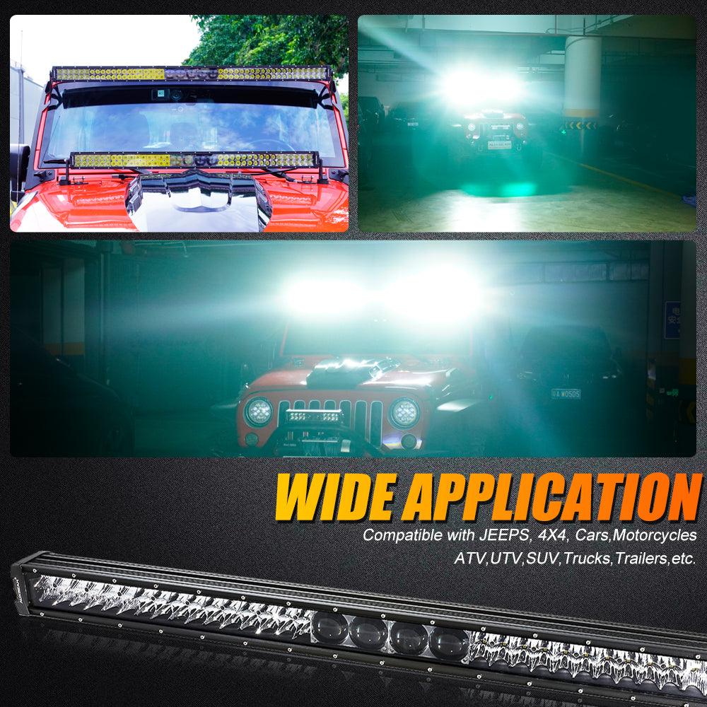 42 Inch 5D-PRO Series 44000LM Spot Beam Off Road Led Light Bar
