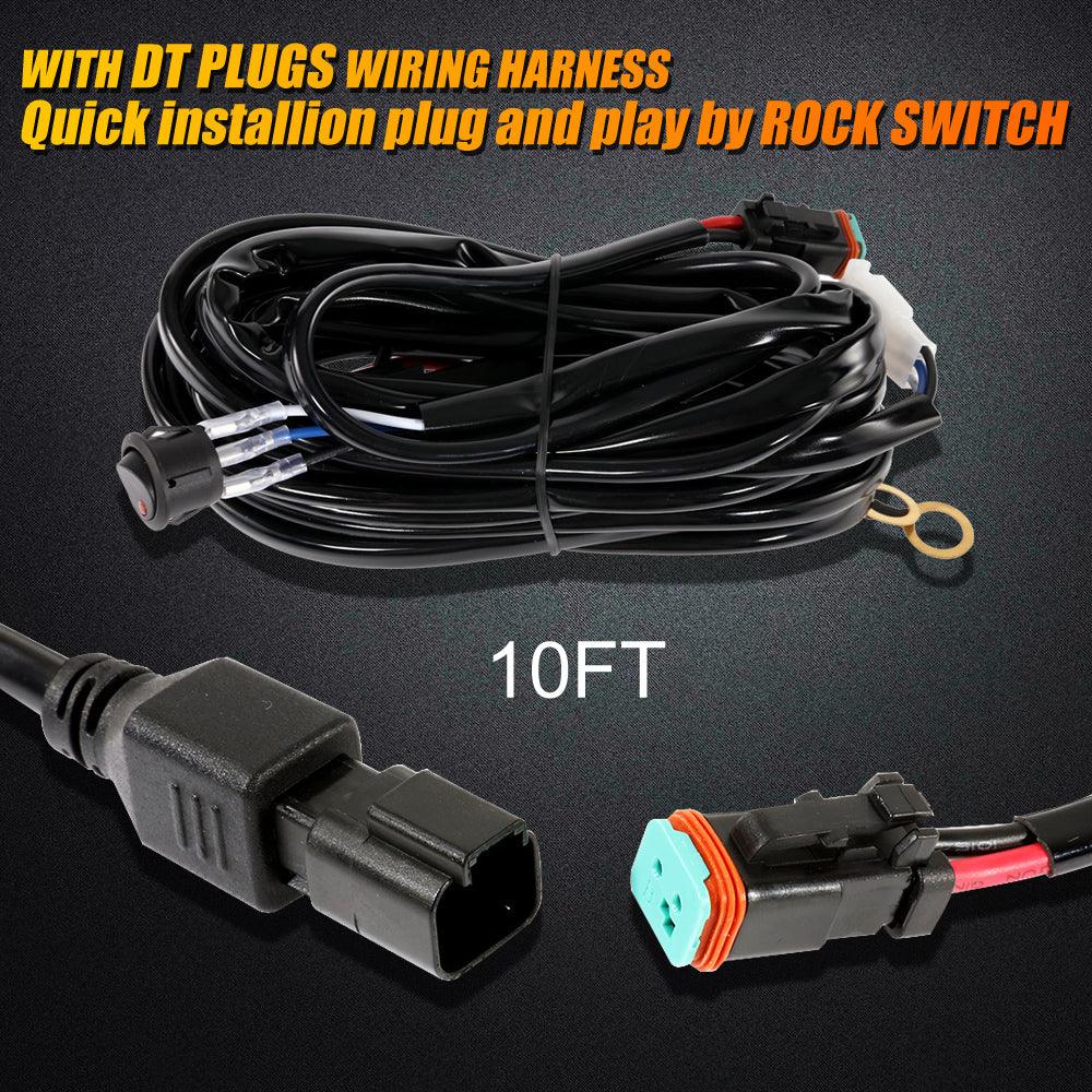 42 Inch 5D-PRO Series 44000LM Spot Beam Off Road Led Light Bar