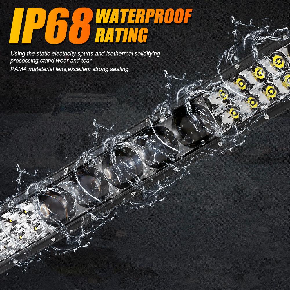 52 Inch 5D-PRO Series 55000LM Spot Beam Off Road Led Light Bar